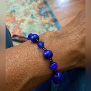 Men’s Elegant Sapphire Blue Bracelet💙